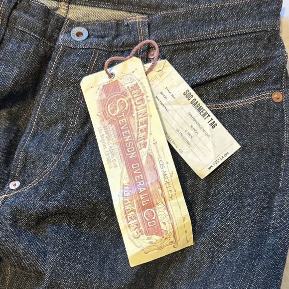 NEW! Stevenson Overall Co. Japanese Selvedge Denim Jeans - Picture 11 of 11
